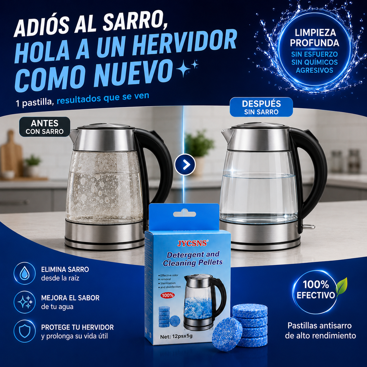 PASTILLAS PARA HERVIDOR ANTI SARRO