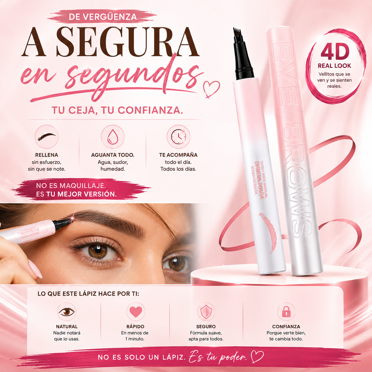 CEJAS MÁS POBLADAS - ¡MIRADA MÁS PODEROSA!