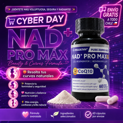 NAD+ PRO MAX - Resveratrol (60 Cápsulas)