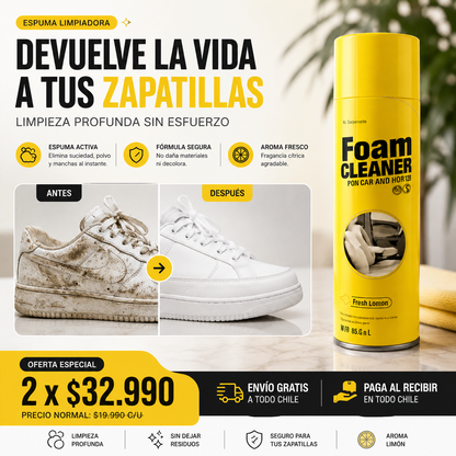 ESPUMA LIMPIADORA - FOAM CLEANNER