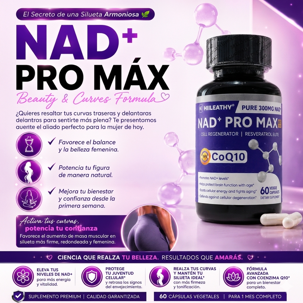 NAD+ PRO MAX - Resveratrol (60 Cápsulas)