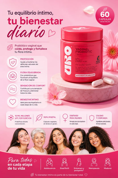 PROBIÓTICO VAGINAL URO